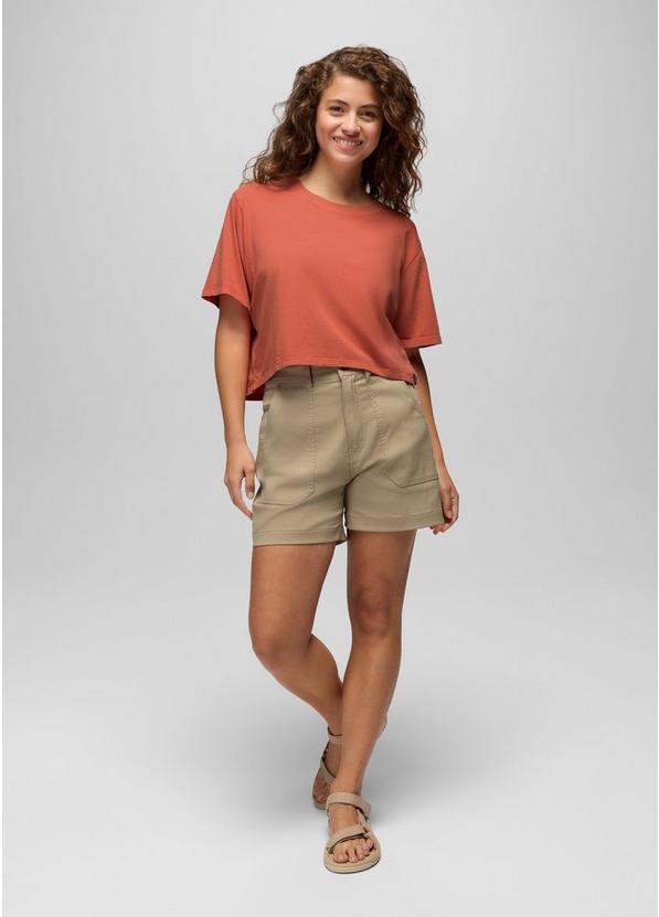 Everyday Crop Tee, Color: Lychee, image 5