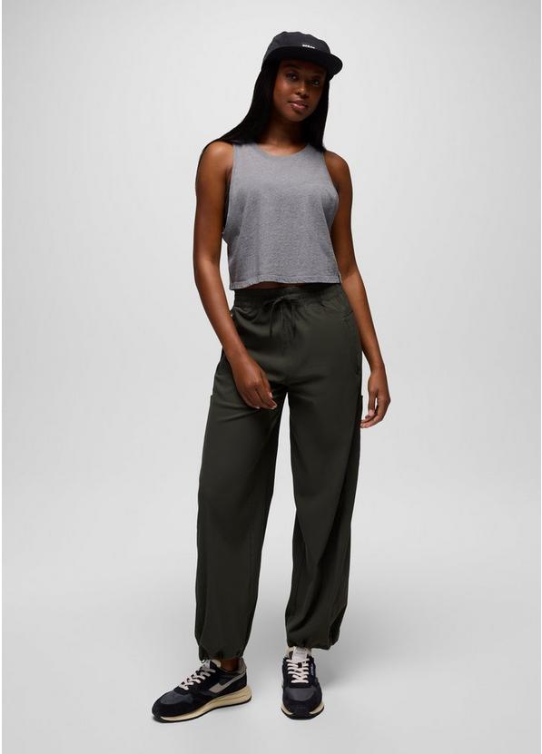 Everyday Crop Tank, Color: Medium Heather Grey, image 5