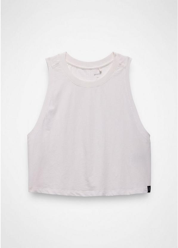 Everyday Crop Tank, Color: Soft White, image 5