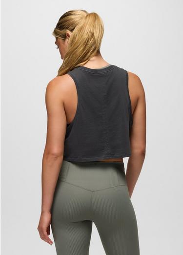 Everyday Crop Tank, Color: Nori, image 2