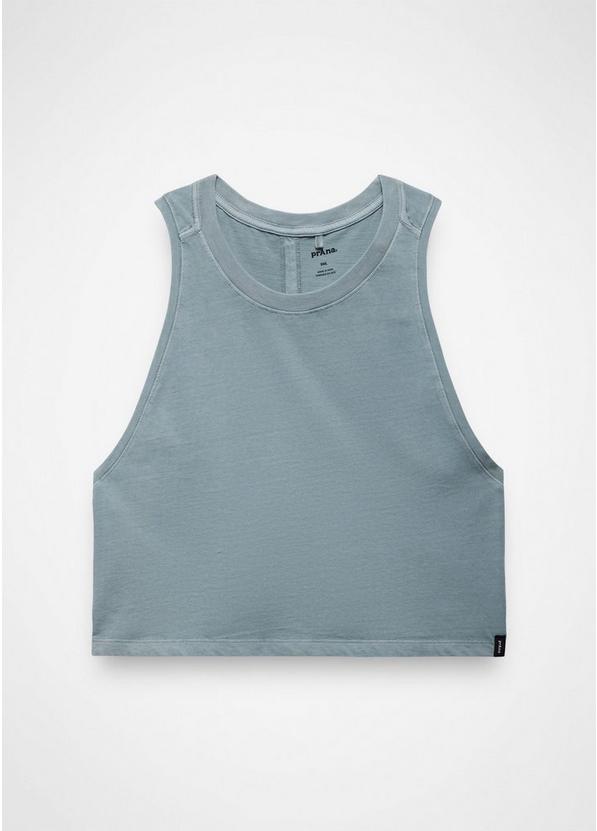 Everyday Crop Tank, Color: Saltwater, image 5