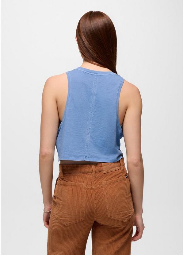 Everyday Crop Tank, Color: Blue Vibes, image 2