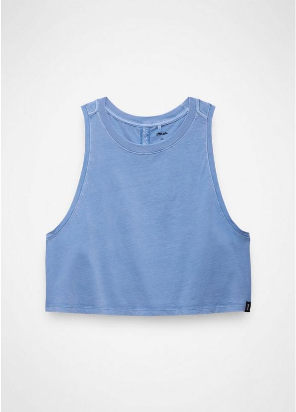 Everyday Crop Tank, Color: Blue Vibes, image 5
