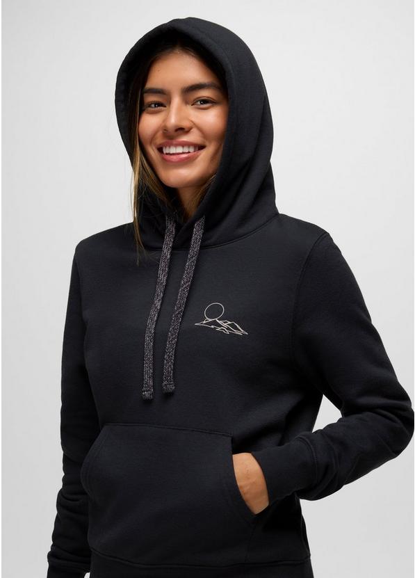 prAna Fleece Graphic Hoodie, Color: Black Mindscape, image 9