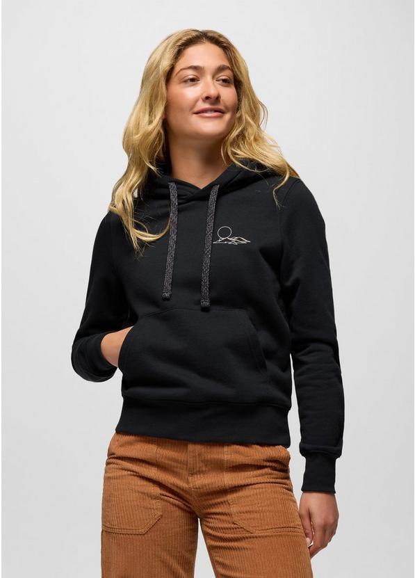 prAna Fleece Graphic Hoodie, Color: Black Mindscape, image 2