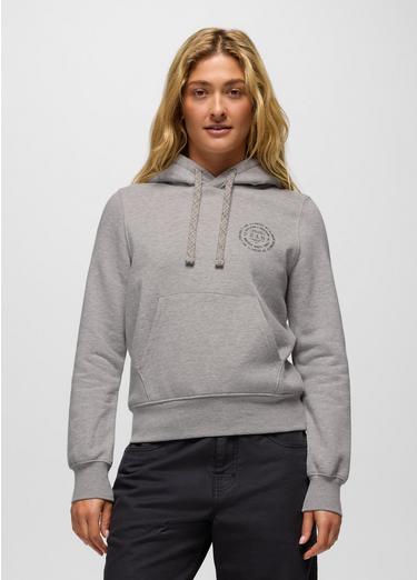 prAna Fleece Graphic Hoodie, Color: Heather Grey Simple Story, image 2