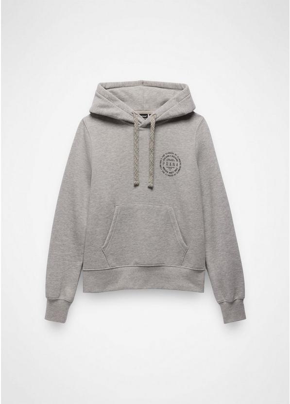 prAna Fleece Graphic Hoodie, Color: Heather Grey Simple Story, image 6