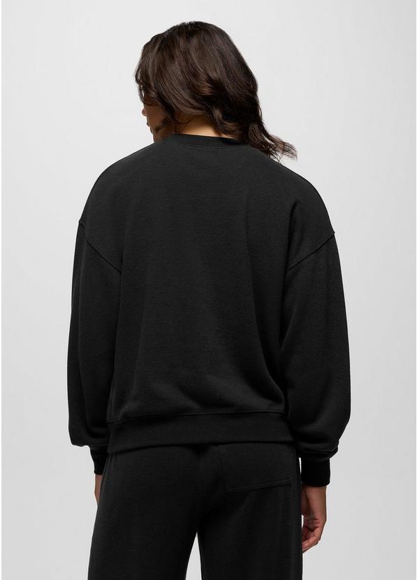 Cozy Up Crew Sweatshirt, Color: Black, image 8