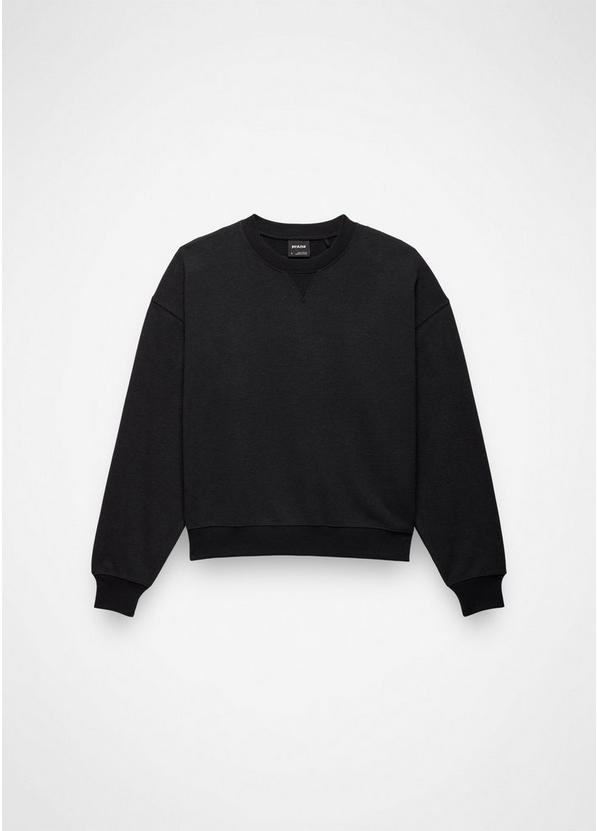 Cozy Up Crew Sweatshirt, Color: Black, image 6