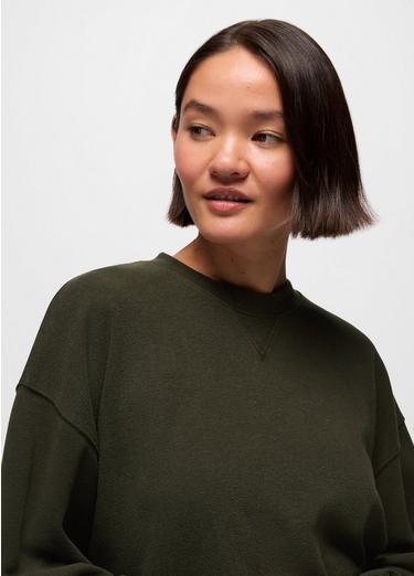 Cozy Up Crew Sweatshirt, Color: Nori, image 7