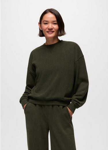 Cozy Up Crew Sweatshirt, Color: Nori, image 5