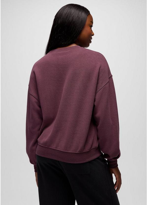 Cozy Up Crew Sweatshirt, Color: Vino, image 8