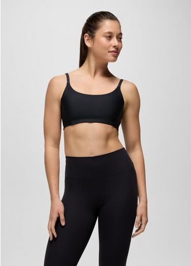 prAna Sculpt Scoop Bra, Color: Black, image 17