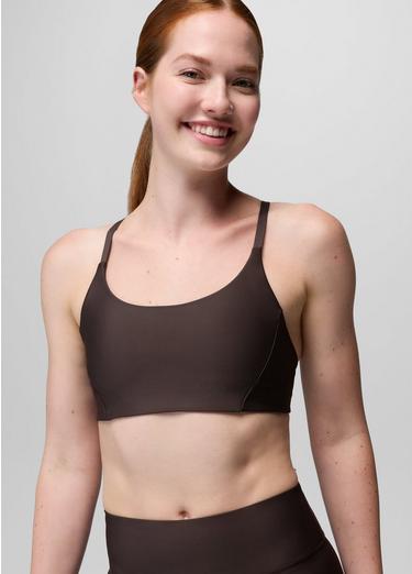 prAna Sculpt Scoop Bra, Color: Basalt, image 21