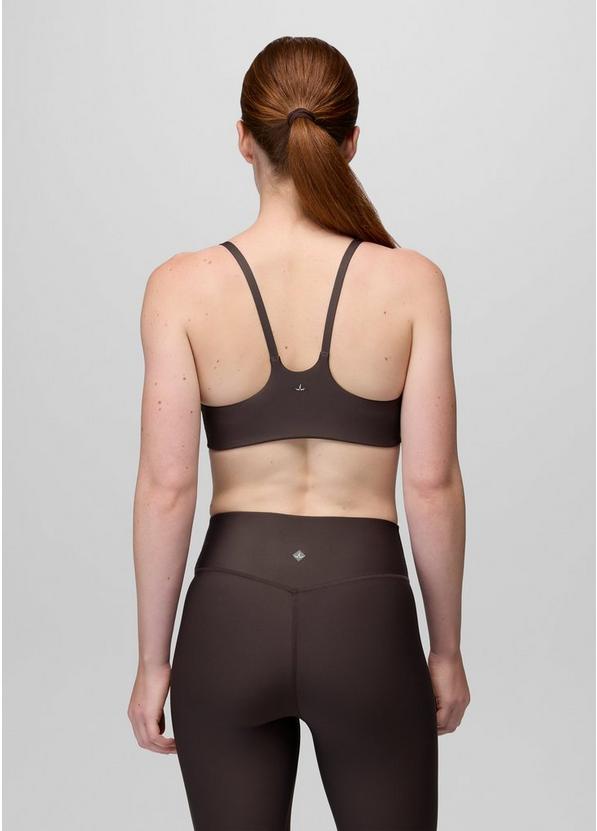 prAna Sculpt Scoop Bra, Color: Basalt, image 2