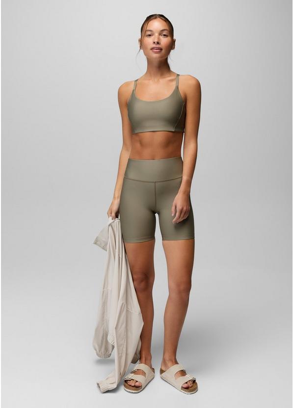 prAna Sculpt Scoop Bra, Color: Sage, image 5