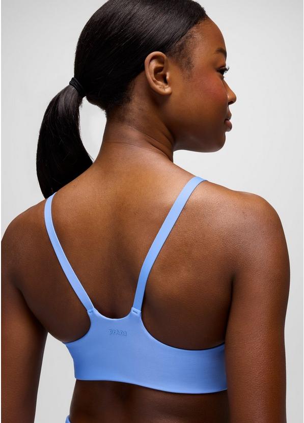 prAna Sculpt Scoop Bra, Color: Blue Vibes, image 6