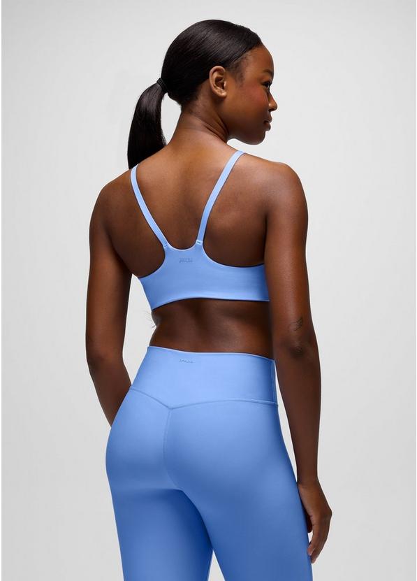 prAna Sculpt Scoop Bra, Color: Blue Vibes, image 2