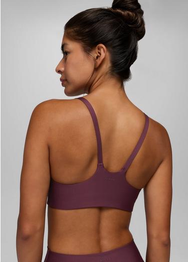 prAna Sculpt Scoop Bra, Color: Deep Vino, image 4