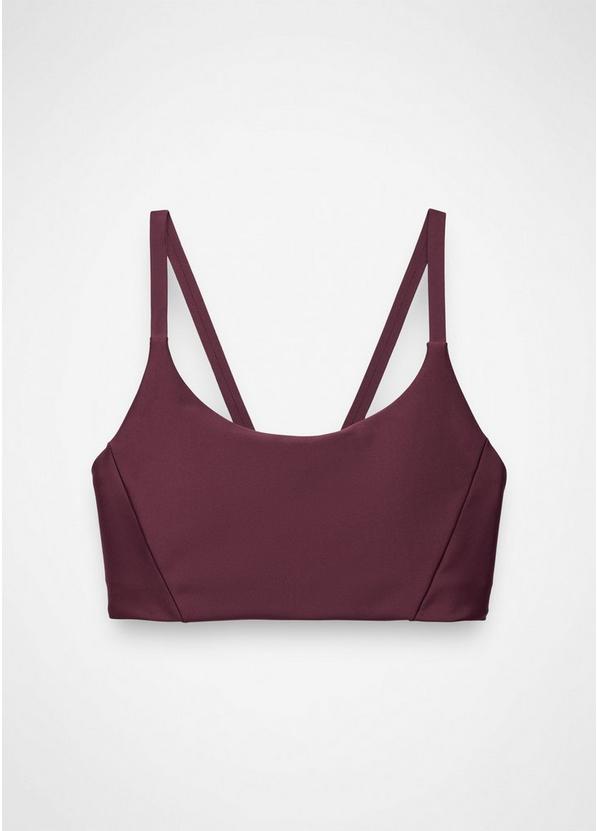 prAna Sculpt Scoop Bra, Color: Deep Vino, image 6