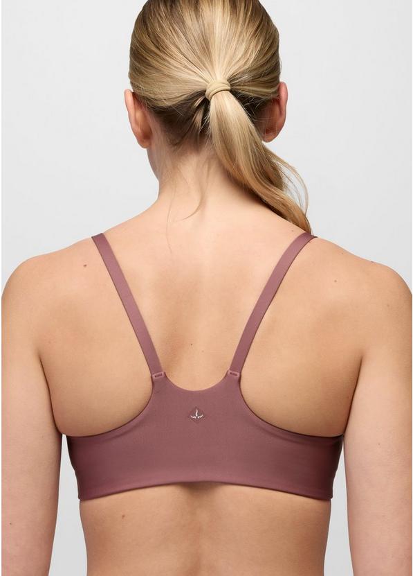 prAna Sculpt Scoop Bra, Color: Newberry, image 4