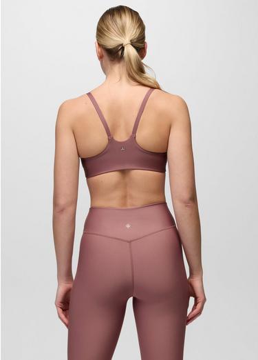 prAna Sculpt Scoop Bra, Color: Newberry, image 14
