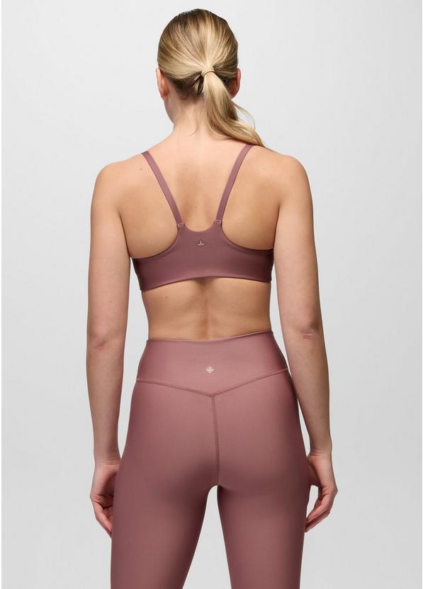 prAna Sculpt Scoop Bra, Color: Newberry, image 2
