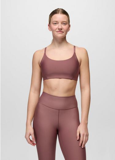 prAna Sculpt Scoop Bra, Color: Newberry, image 13