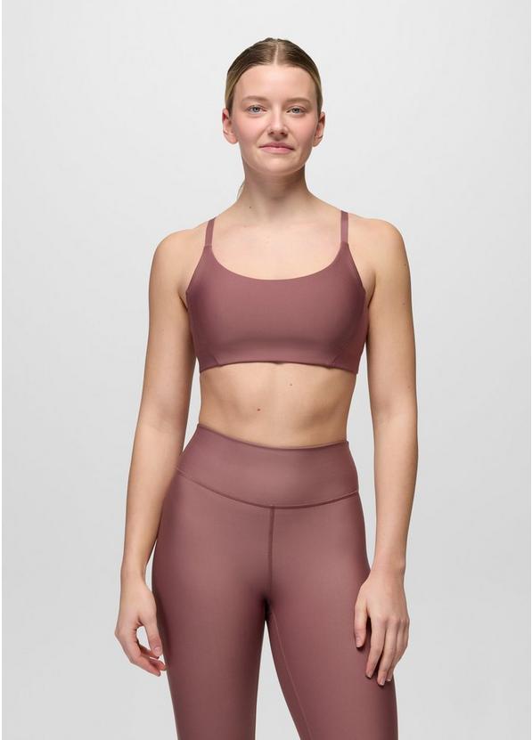 prAna Sculpt Scoop Bra, Color: Newberry, image 1