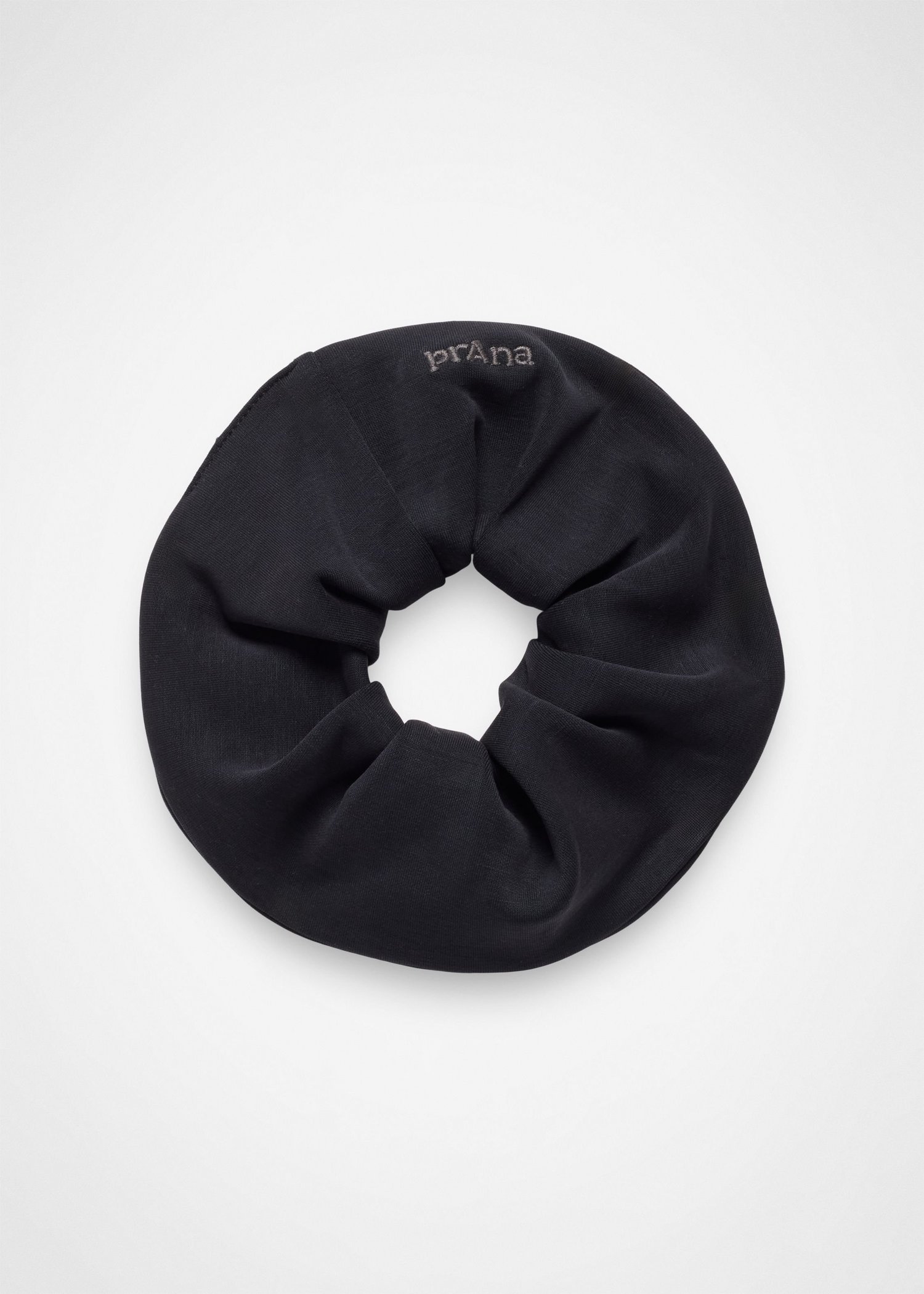 Gender Neutral prAna Shea Soft Scrunchie - Black