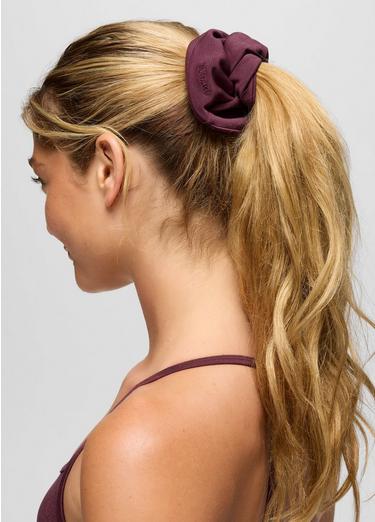 Shea Soft Scrunchie, Color: Deep Vino, image 2