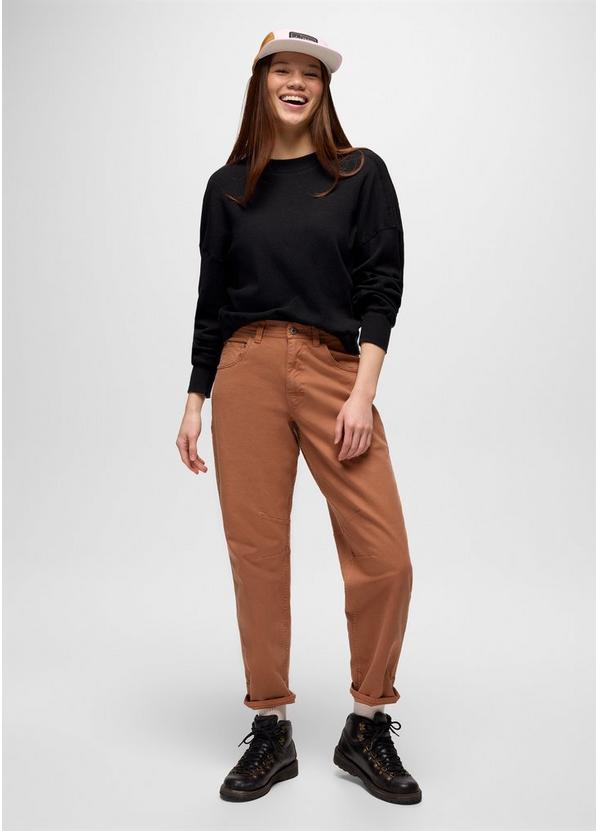 Touchstone Long Sleeve Crew, Color: Black Heather, image 5