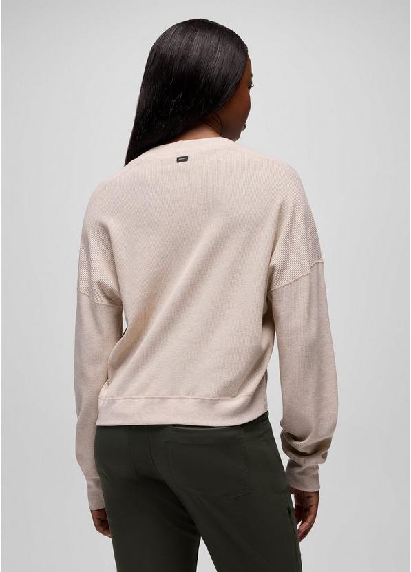 Touchstone Long Sleeve Crew, Color: Oatmeal Heather, image 8