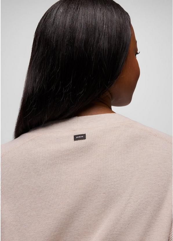 Touchstone Long Sleeve Crew, Color: Oatmeal Heather, image 4