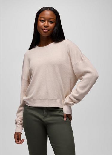 Touchstone Long Sleeve Crew, Color: Oatmeal Heather, image 1