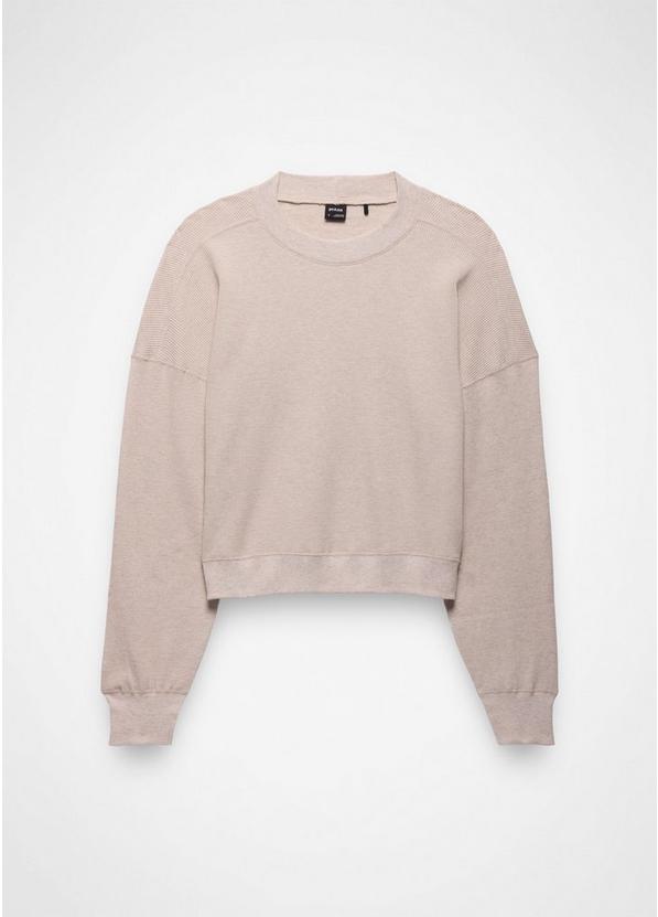 Touchstone Long Sleeve Crew, Color: Oatmeal Heather, image 6