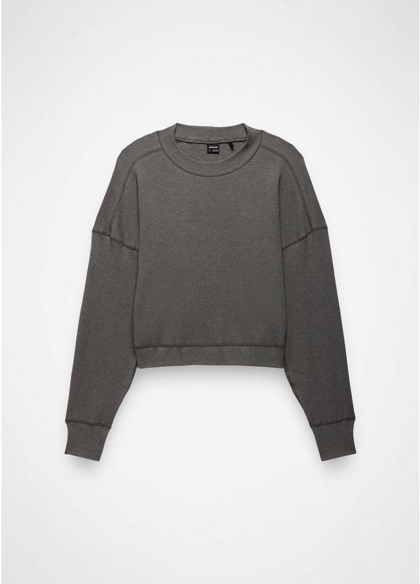Touchstone Long Sleeve Crew, Color: Thyme Heather, image 6