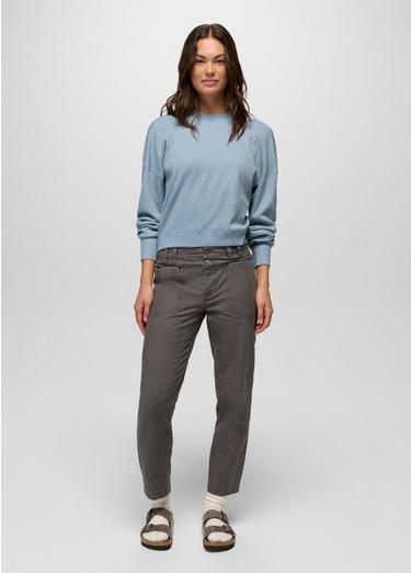 Touchstone Long Sleeve Crew, Color: Glacier Skies Heather, image 4