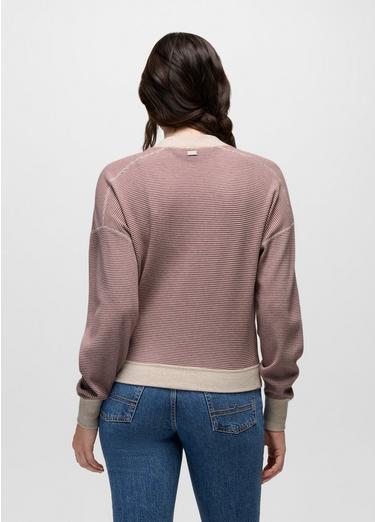 Touchstone Long Sleeve Crew, Color: Newberry Heather Stripe, image 6