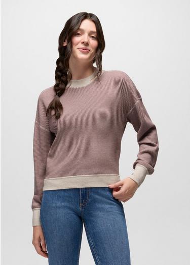 Touchstone Long Sleeve Crew, Color: Newberry Heather Stripe, image 5
