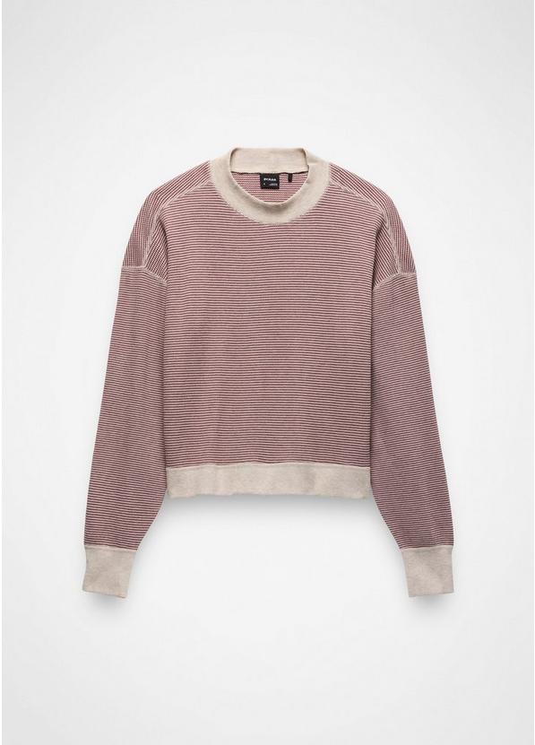 Touchstone Long Sleeve Crew, Color: Newberry Heather Stripe, image 5