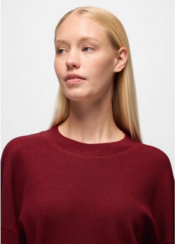 Touchstone Long Sleeve Crew, Color: Retrograde Heather, image 3