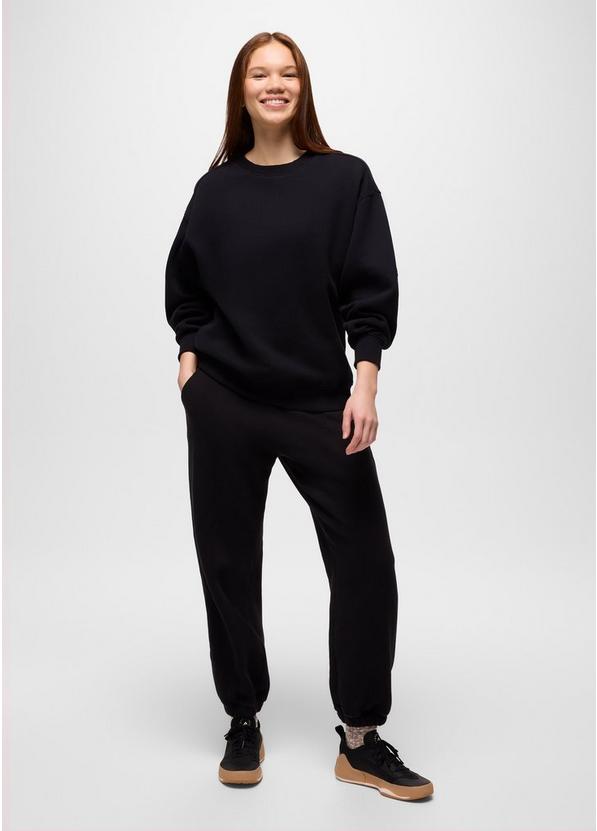 DreamFleece Crew Sweatshirt, Color: Black, image 4