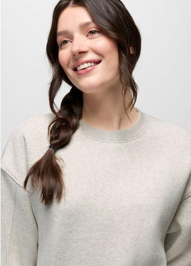 DreamFleece Crew Sweatshirt, Color: Light Heather Grey, image 19
