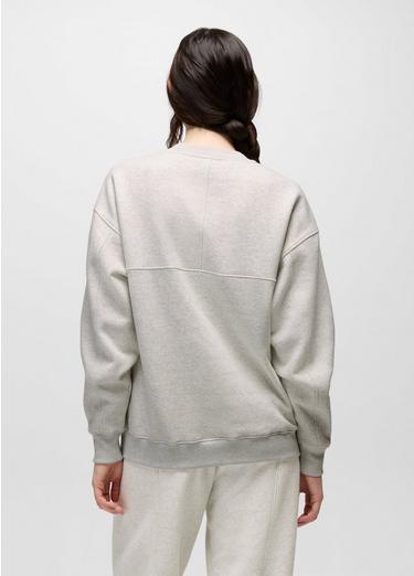 DreamFleece Crew Sweatshirt, Color: Light Heather Grey, image 10