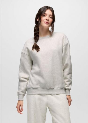 DreamFleece Crew Sweatshirt, Color: Light Heather Grey, image 9