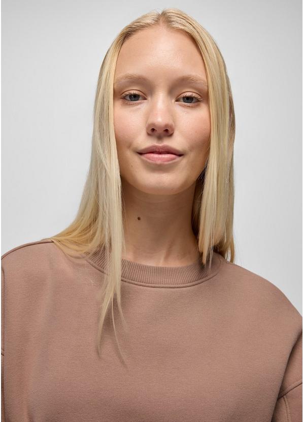 DreamFleece Crew Sweatshirt, Color: Shroom, image 3