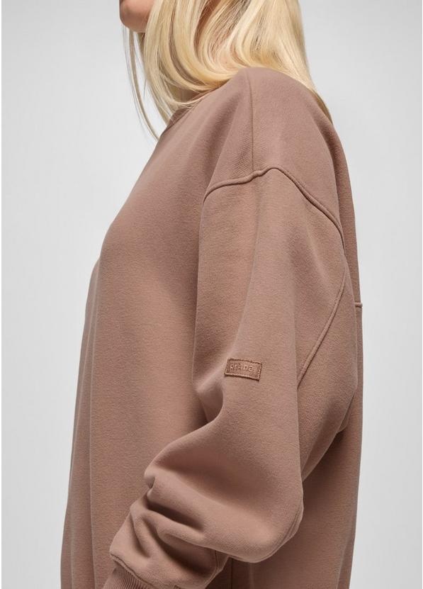 DreamFleece Crew Sweatshirt, Color: Shroom, image 4