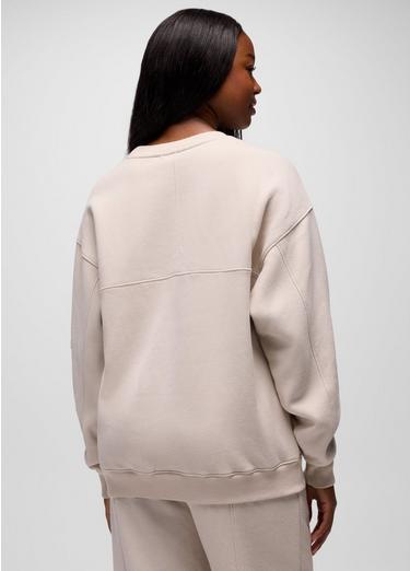 DreamFleece Crew Sweatshirt, Color: Almond, image 6