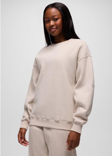 DreamFleece Crew Sweatshirt, Color: Almond, image 5